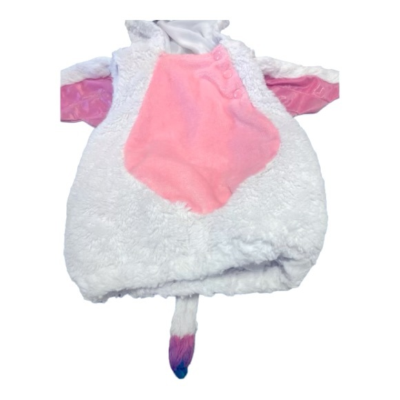 Halloween Costume Infant Rainbow Unicorn White and Pink Really Cute - Picture 3 of 6